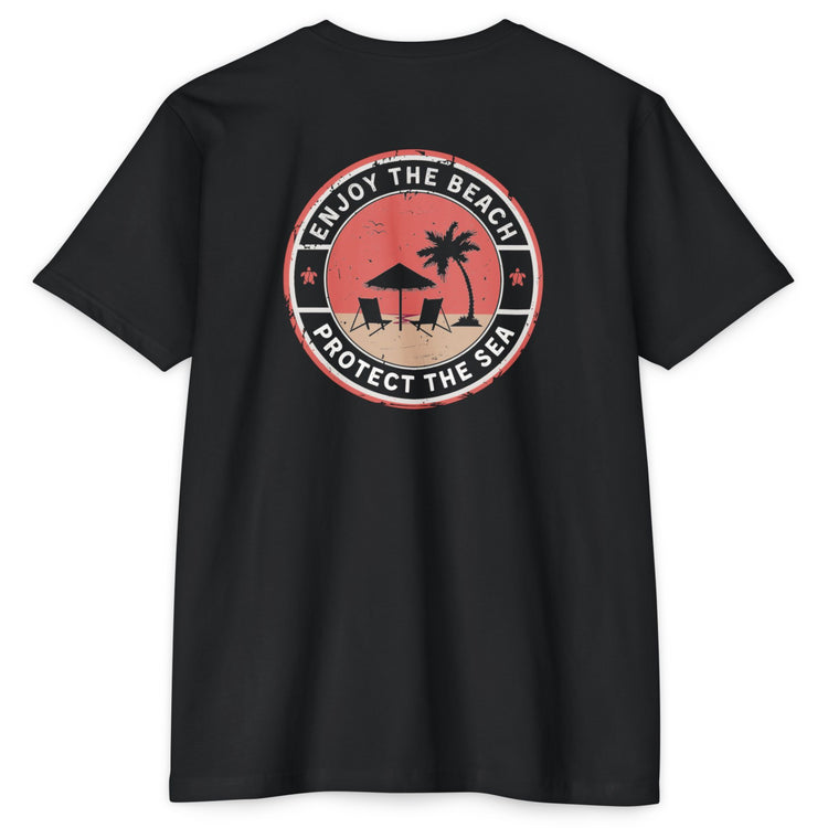 Black T Shirt Beach Ocean Protection Image