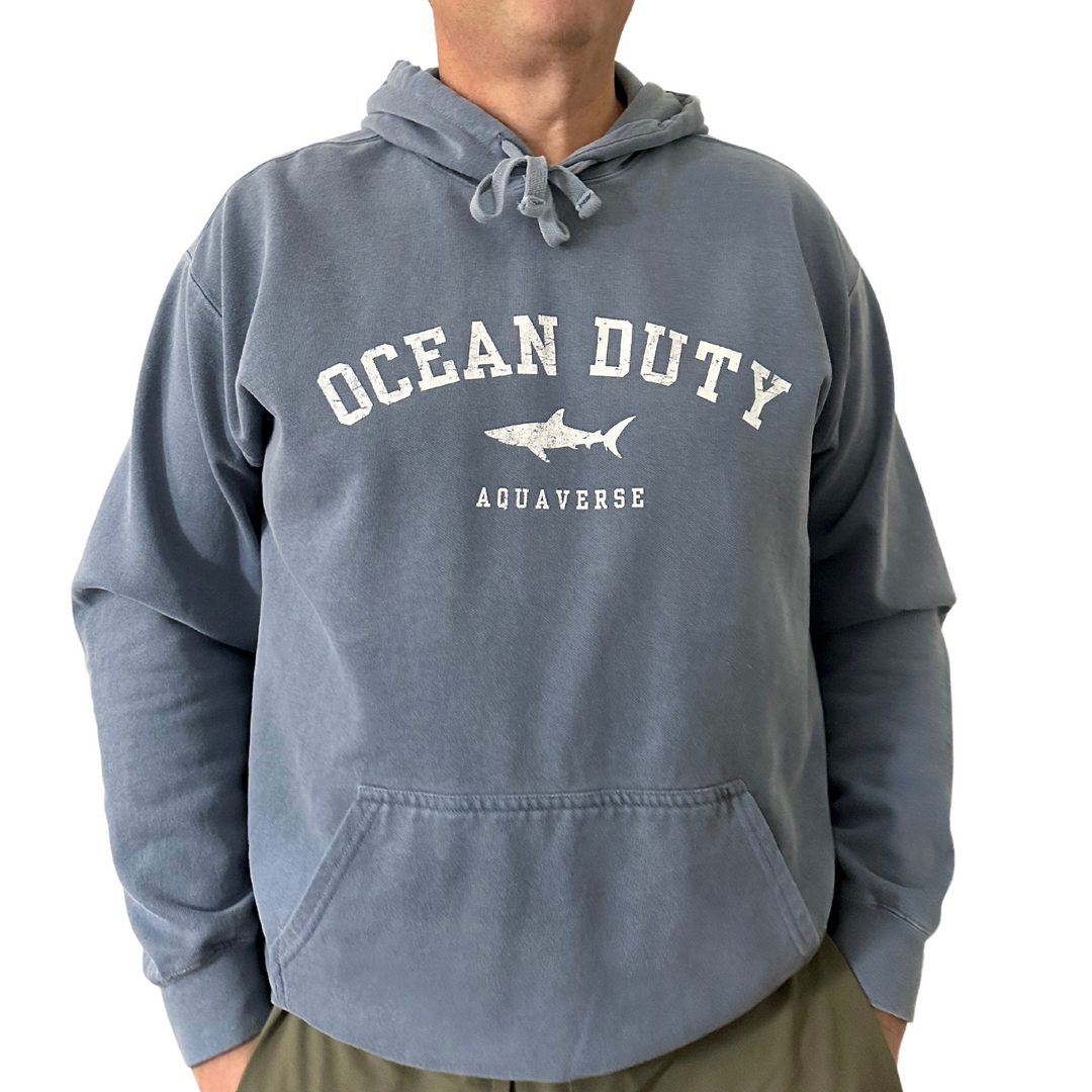 Aquaverse Hoodie Blue Jean