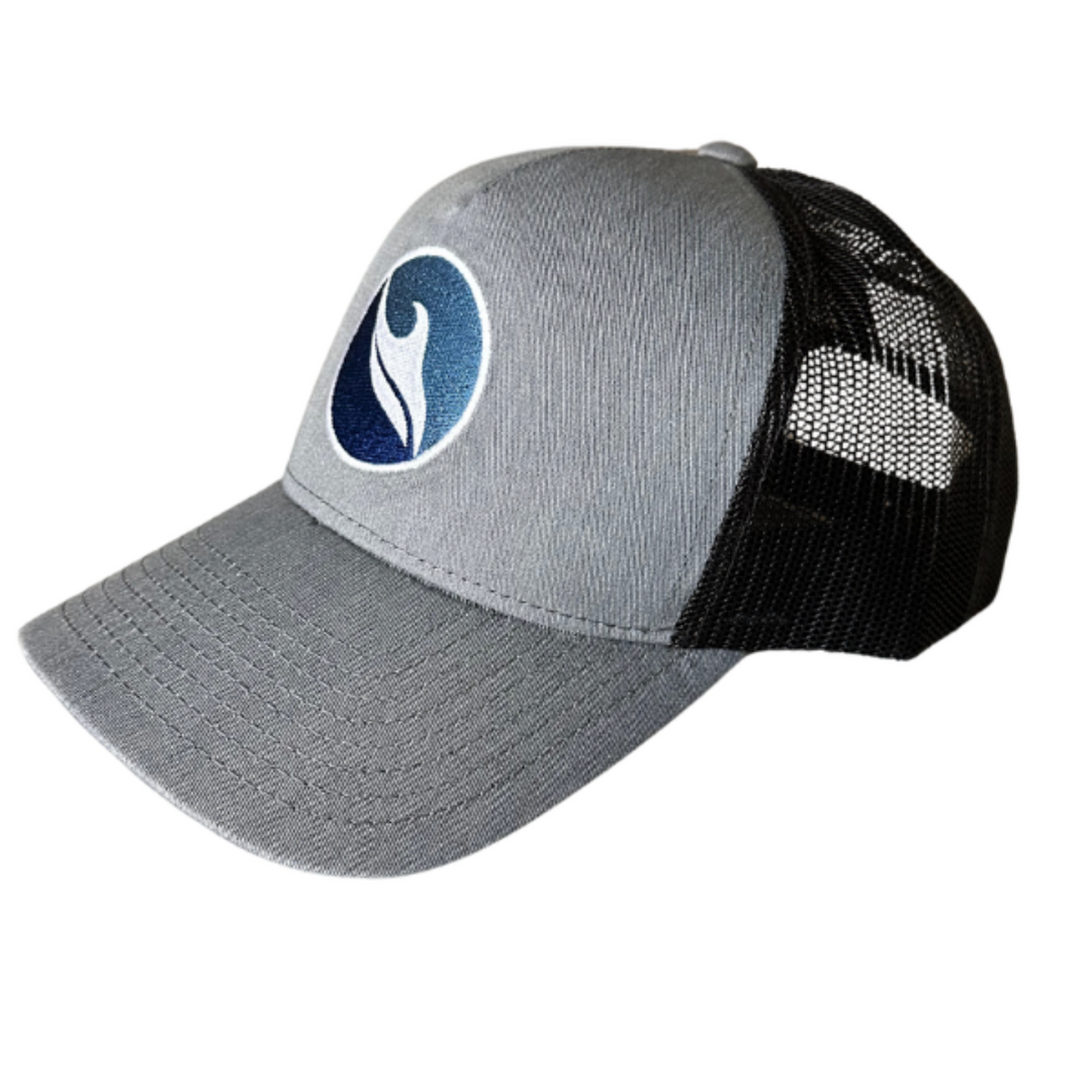 Trucker Hat with Logo Embroidery